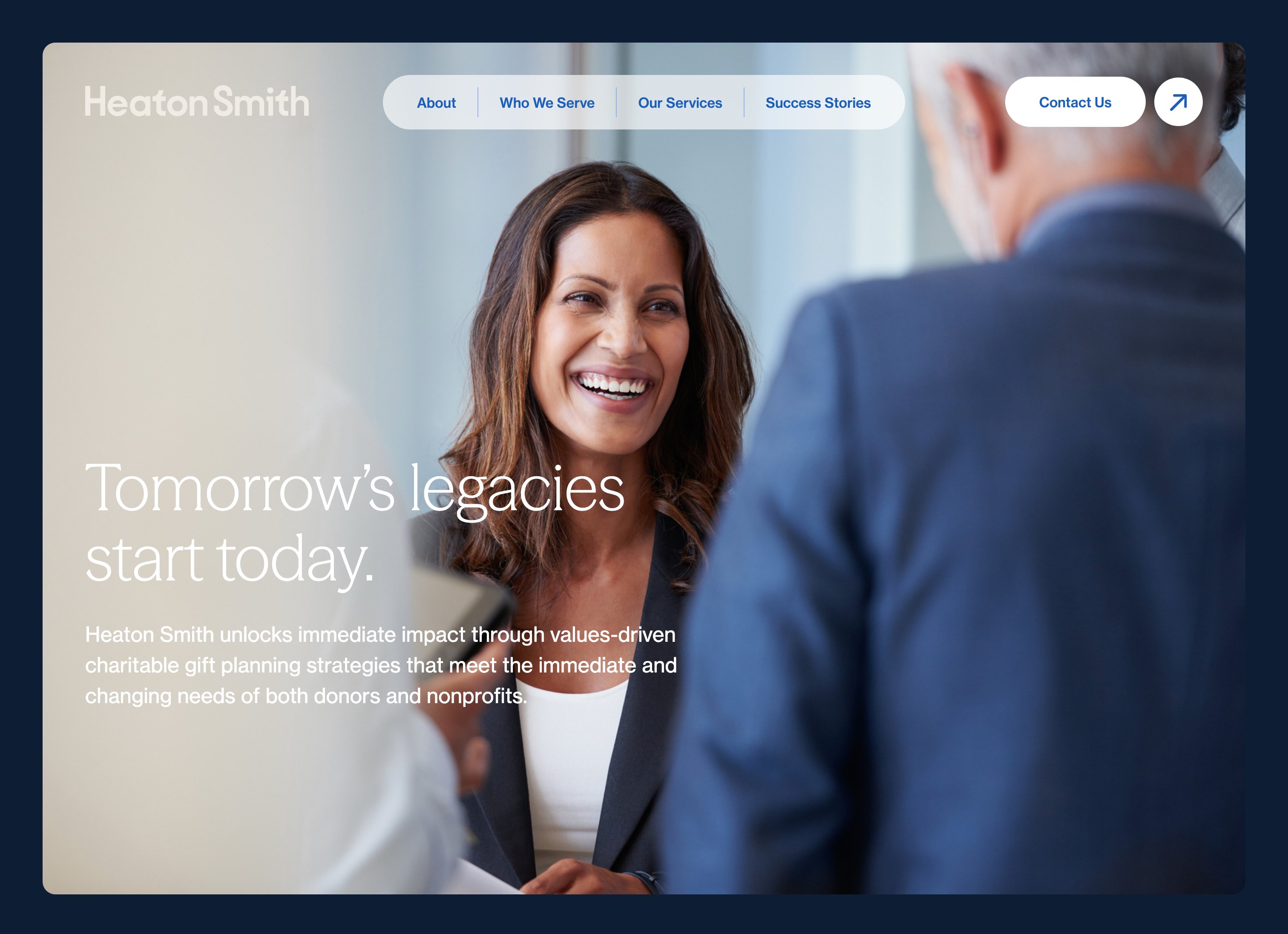 Heaton Smith website screenshot